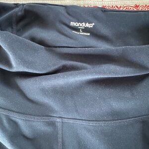 Manduka Navy Leggings